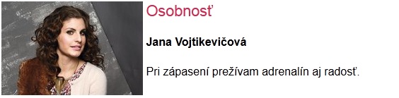 Janka Vojtikevičová v SME