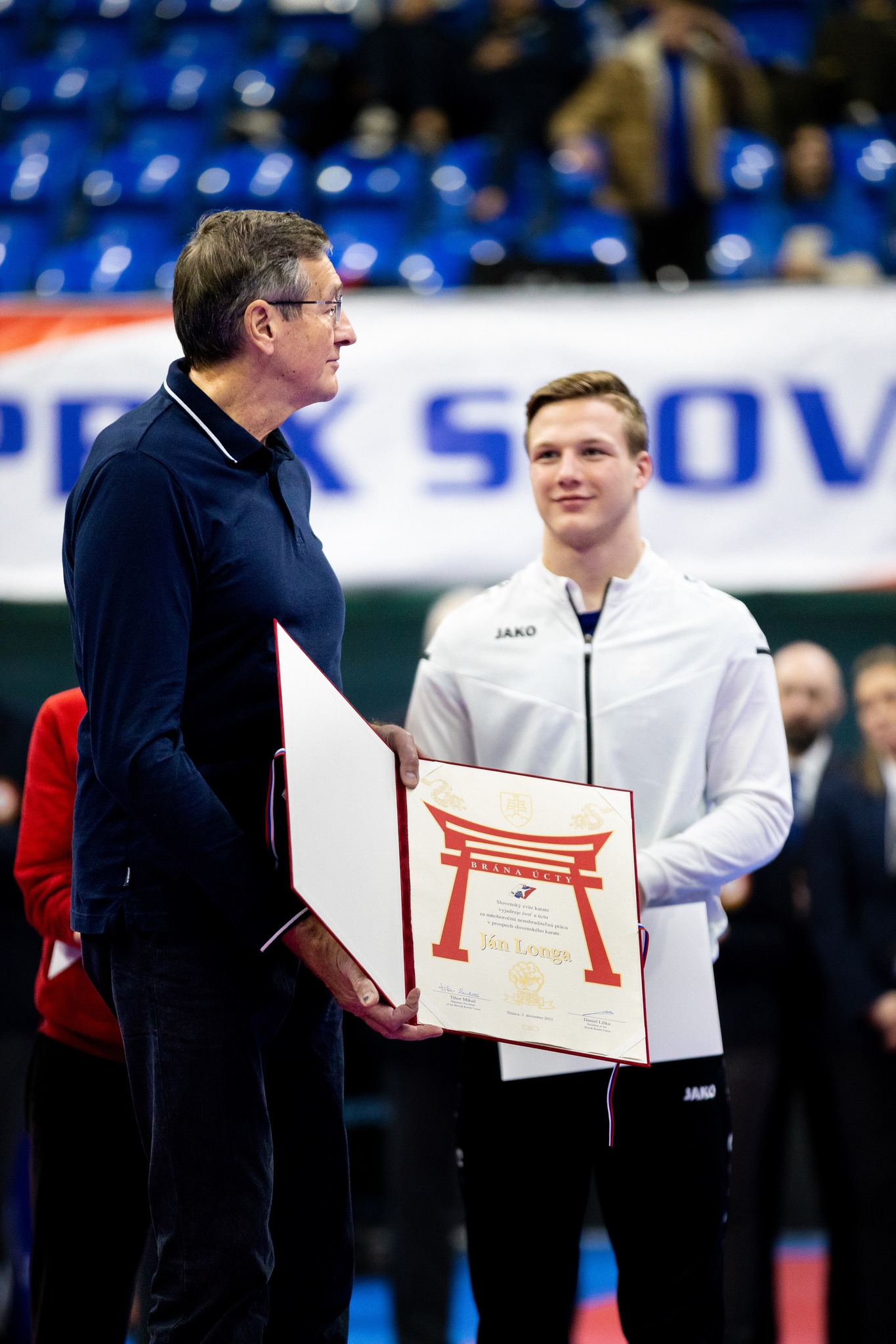 Ocenenie pre Ing. Jána Longu