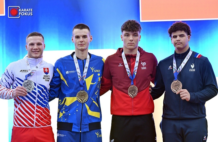 Lukáš Bohunický vicemajster Európy
