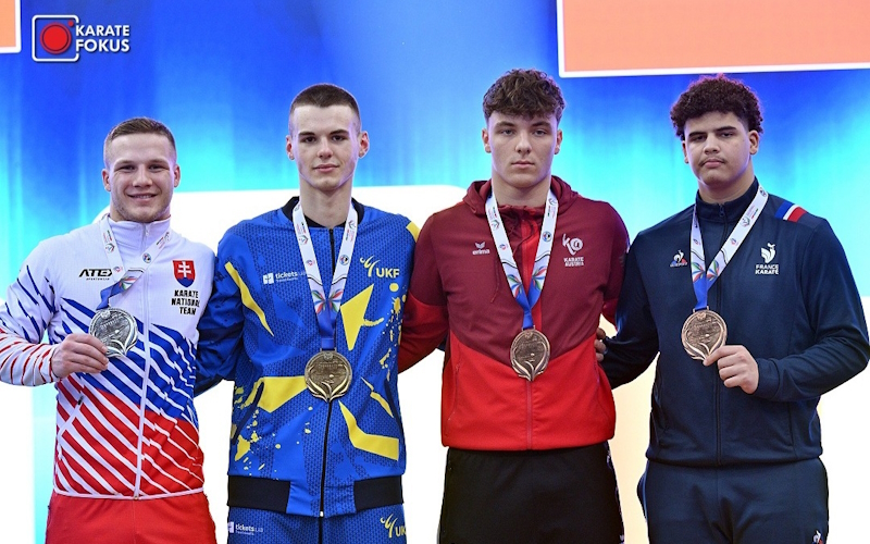 Lukáš Bohunický vicemajster Európy